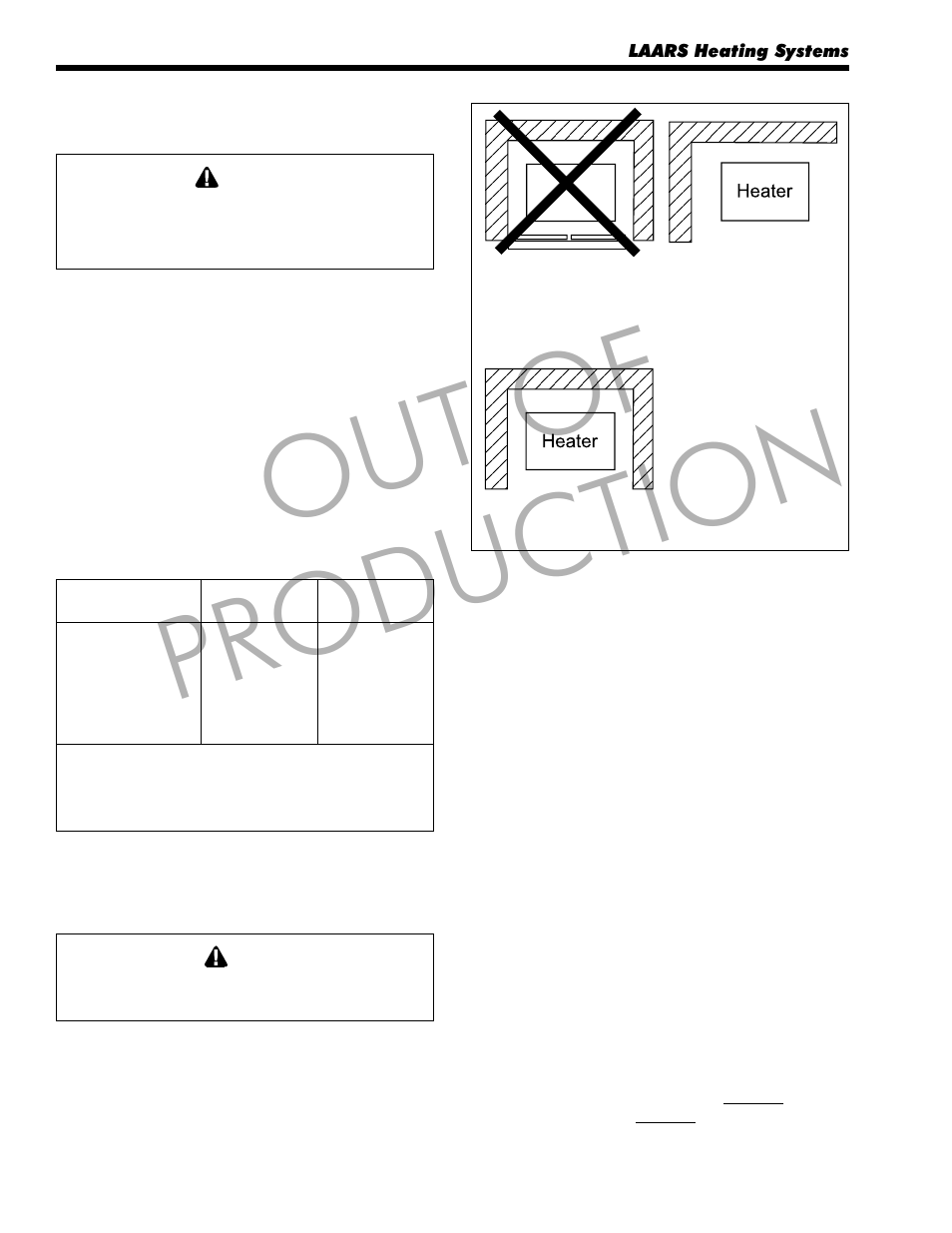 Out of production | LAARS Mighty Therm LO-NOx VW (Sizes 250/400) - Installation, Operation and Maintenance Instructions User Manual | Page 6 / 32