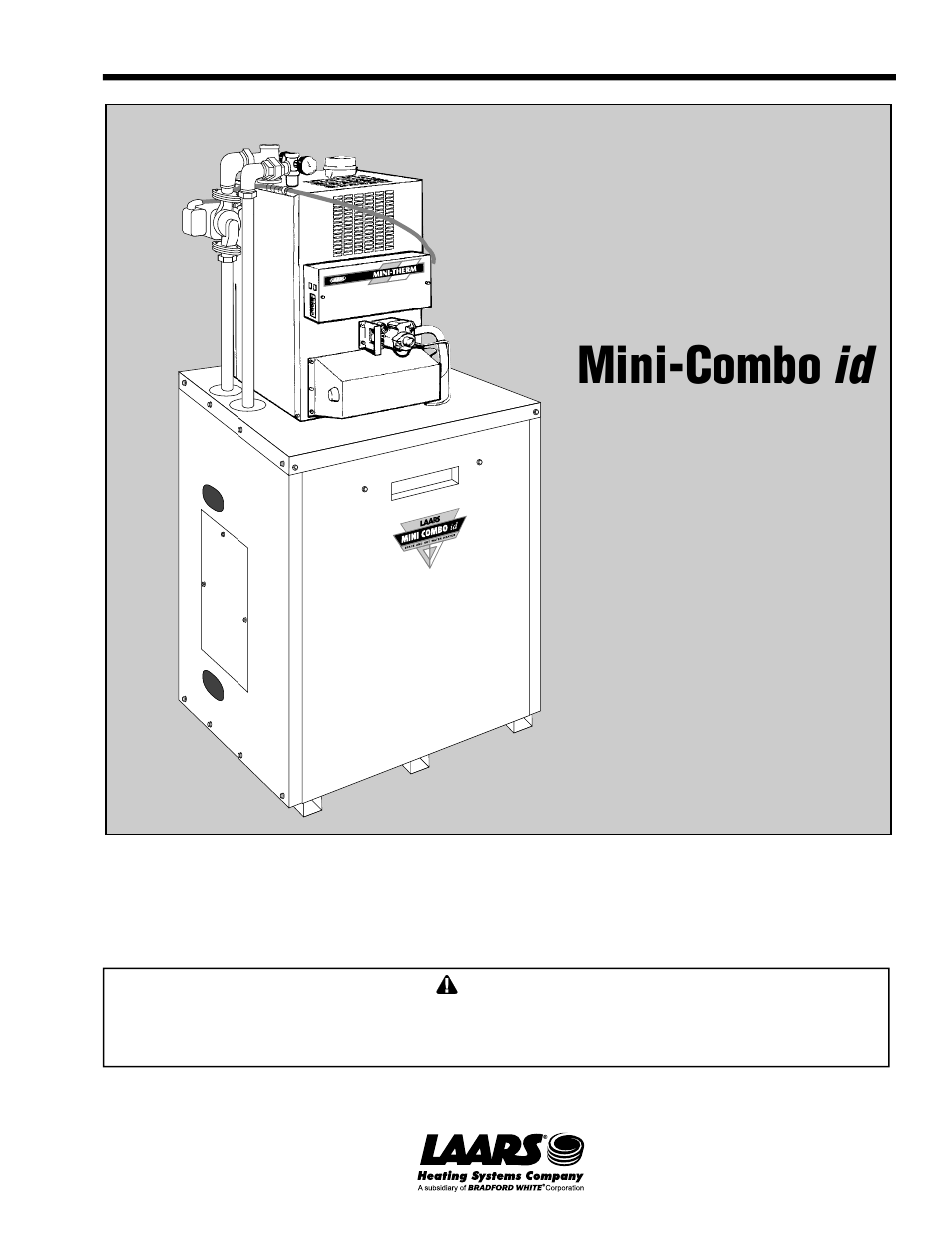 LAARS Mini-Combo id MCH - Install and Operating Manual User Manual | 12 pages