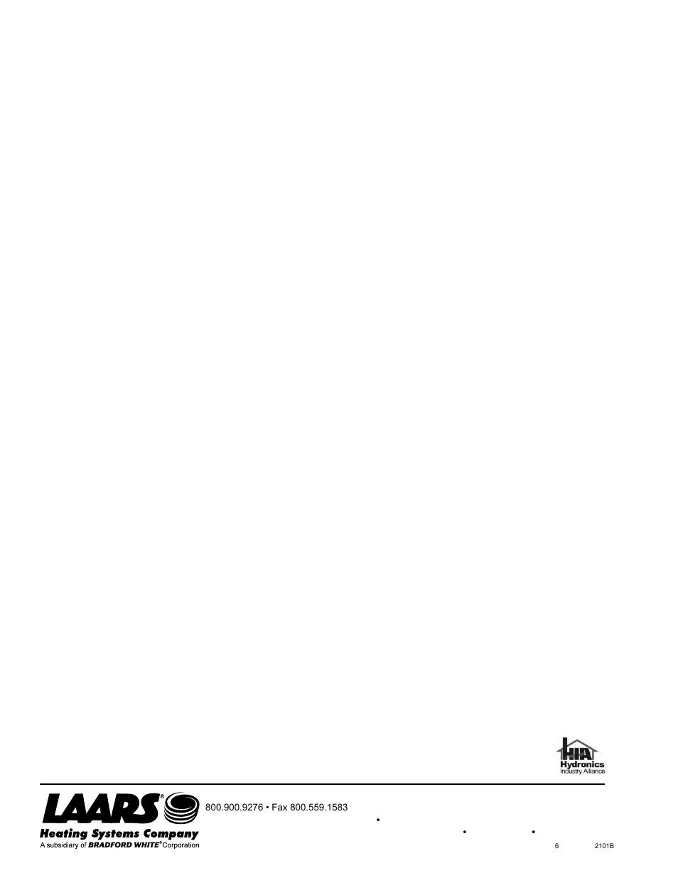 LAARS Mini-Combo id MCH - Install and Operating Manual User Manual | Page 12 / 12