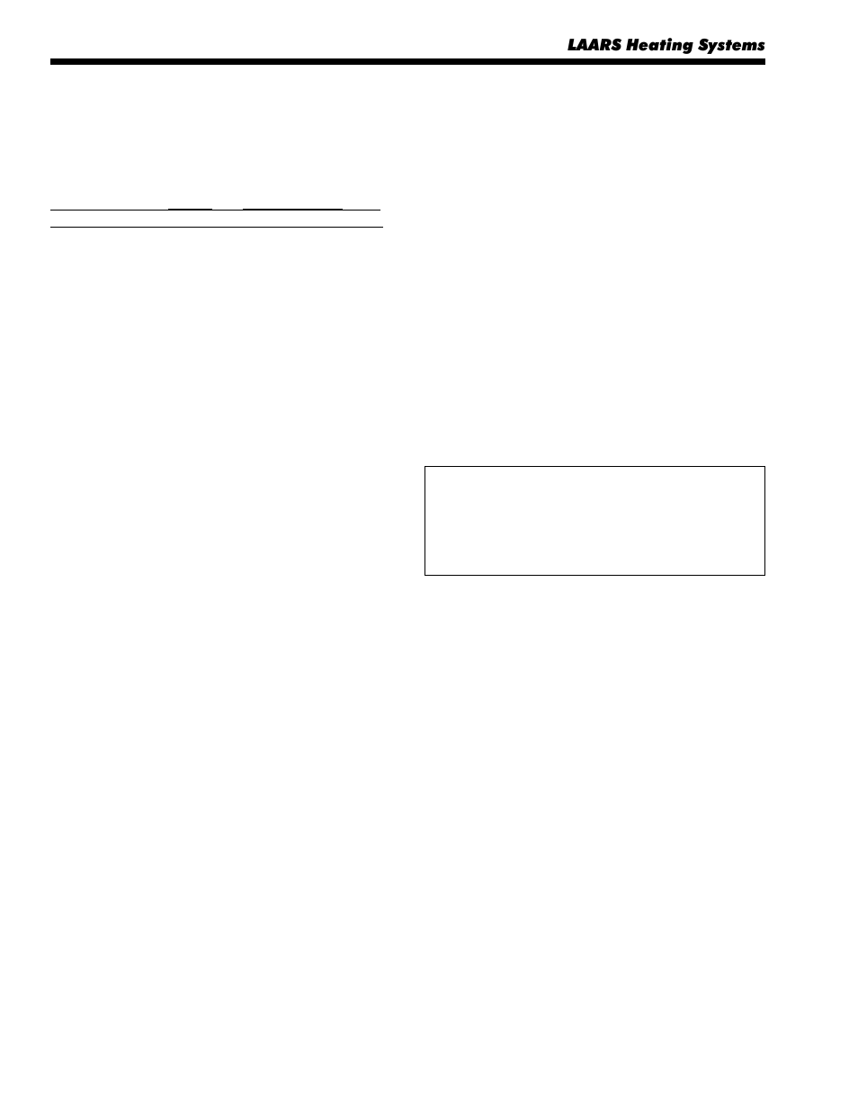 LAARS Mini-Therm II JVT (Sizes 50-225) - Install and Operating Manual User Manual | Page 12 / 36