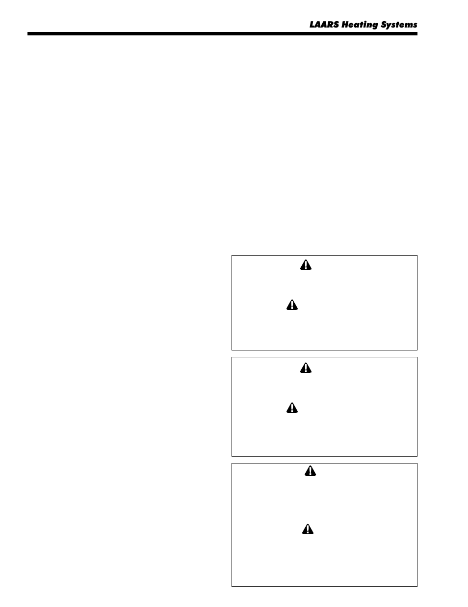 LAARS Mini-Therm II JVT (Sizes 50-225) - Install and Operating Manual User Manual | Page 22 / 36