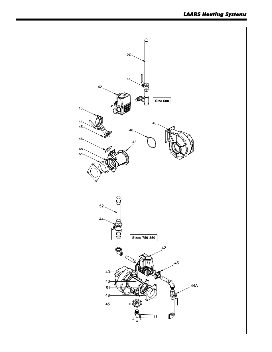 LAARS NeoTherm NTV600 - Install and Operating Manual User Manual | Page 62 / 66