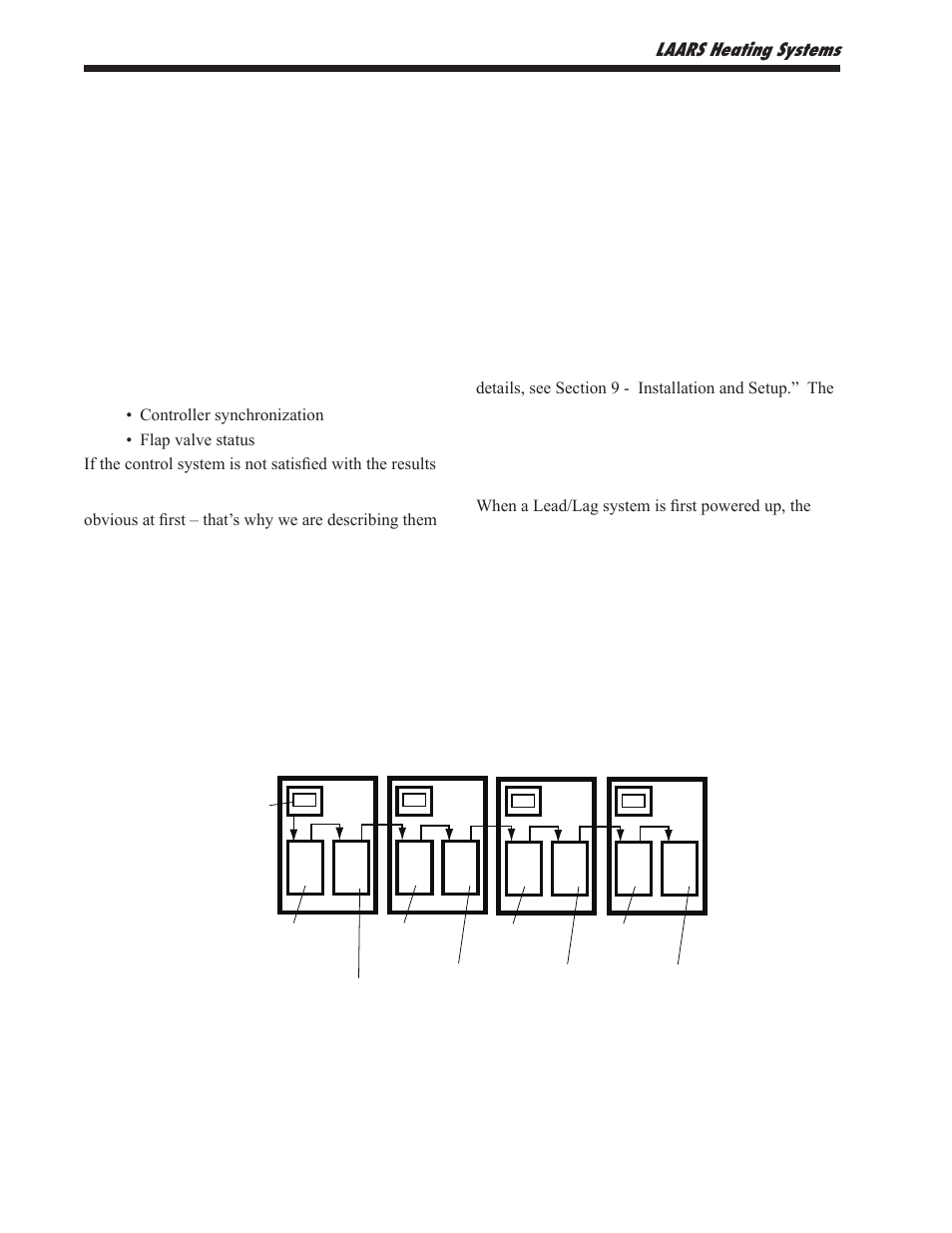 12 troubleshooting, 1 potential setup and synchronization problems | LAARS NeoTherm NTV1000 - Install and Operating Manual User Manual | Page 102 / 138