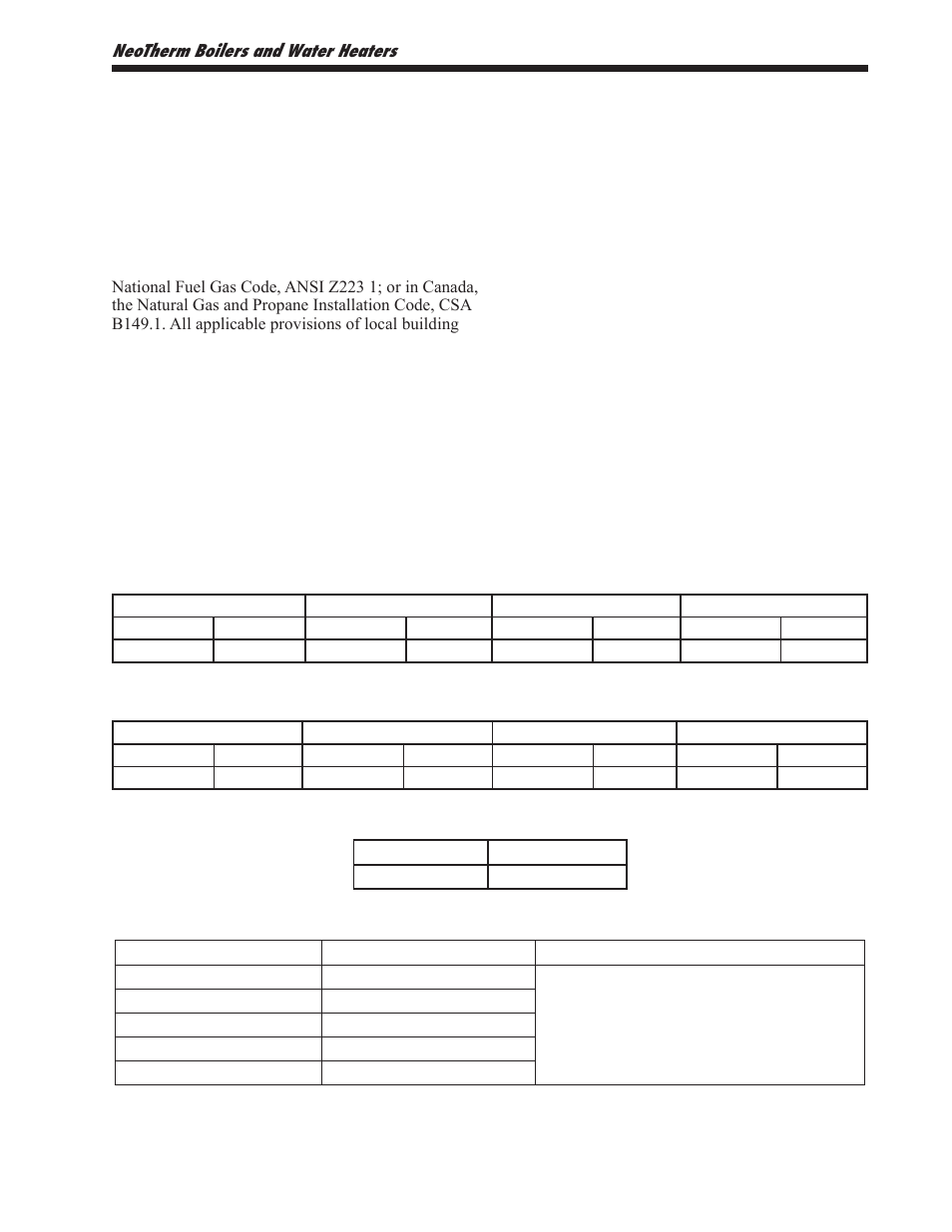 3 venting and combustion air, 1 combustion air | LAARS NeoTherm NTV1000 - Install and Operating Manual User Manual | Page 11 / 138