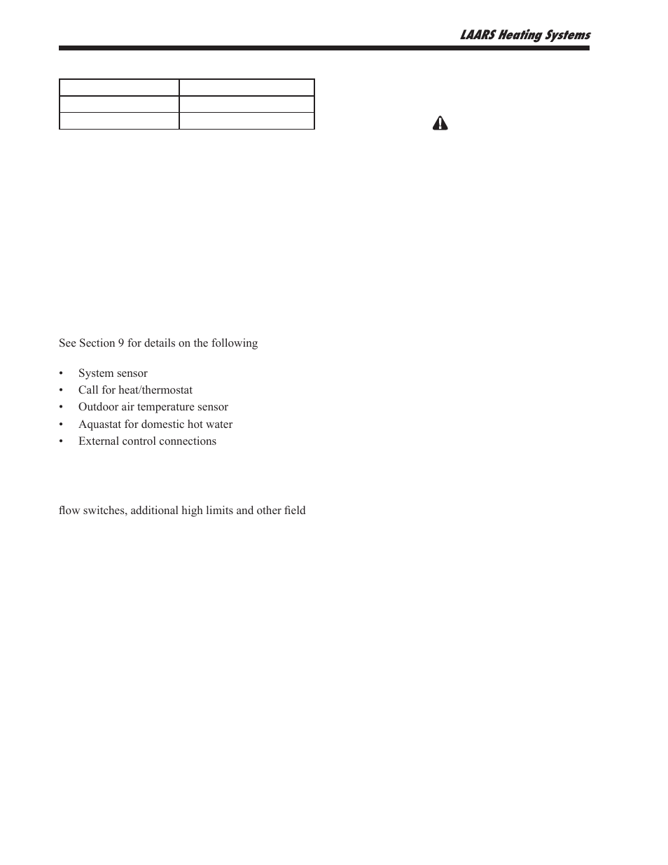 3 24 vac transformer, 4 signal connections, 5 optional field connections | 6 ladder and wiring diagrams | LAARS NeoTherm NTV1000 - Install and Operating Manual User Manual | Page 34 / 138