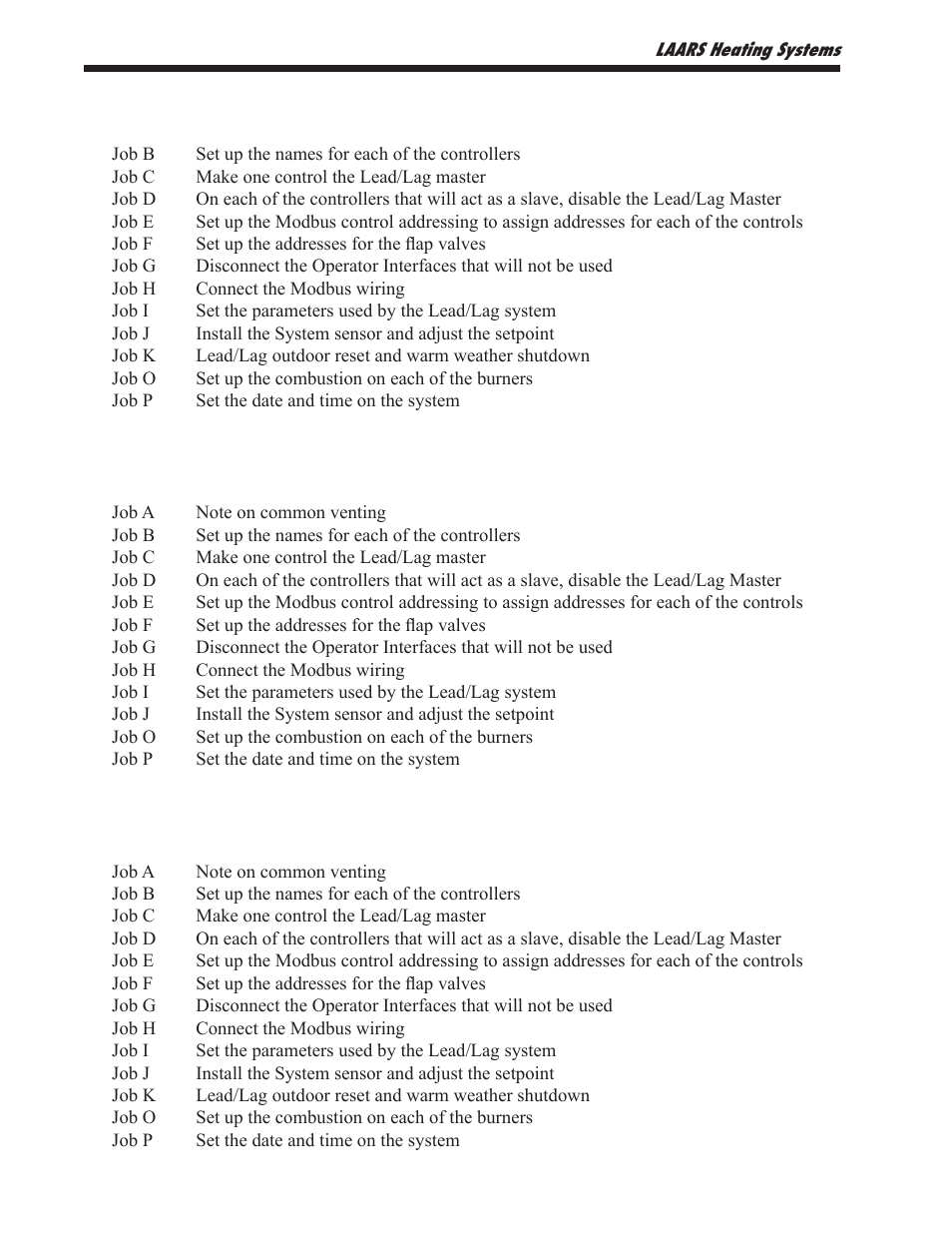 LAARS NeoTherm NTV1000 - Install and Operating Manual User Manual | Page 54 / 138