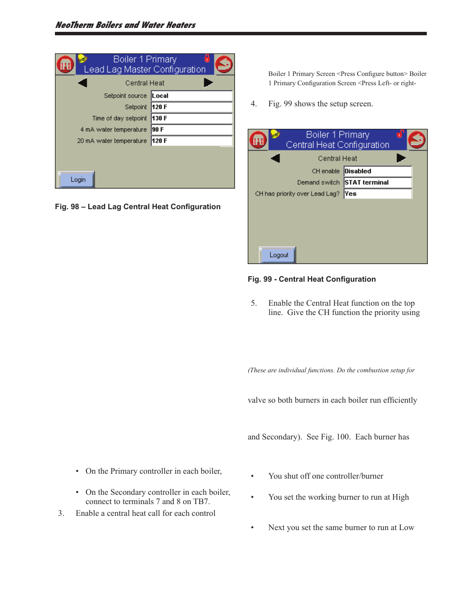 Job o – combustion setup procedure | LAARS NeoTherm NTV1000 - Install and Operating Manual User Manual | Page 79 / 138