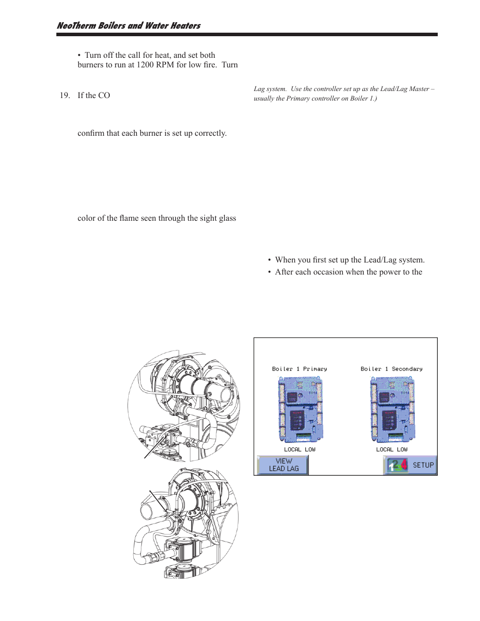 Job p - set date and time on system display | LAARS NeoTherm NTV1000 - Install and Operating Manual User Manual | Page 83 / 138
