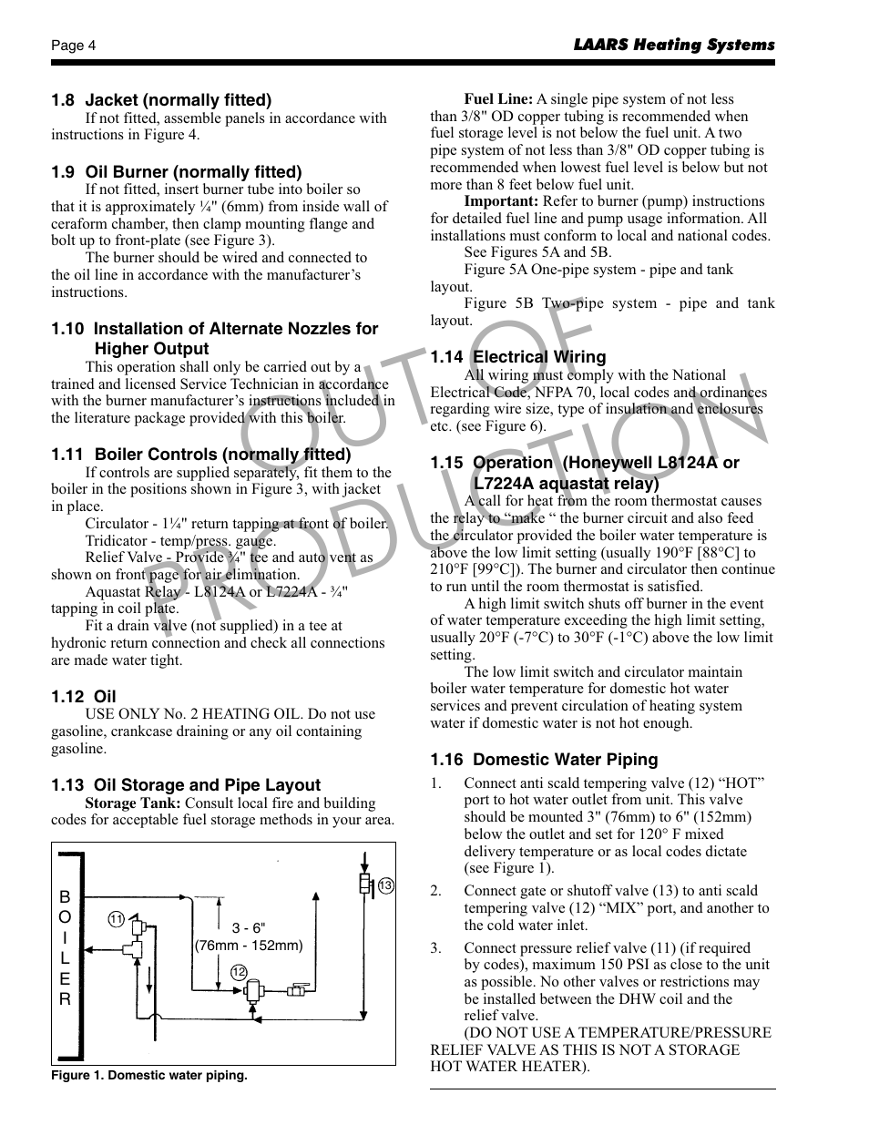 Out of production | LAARS Newport - Installation, Operation and Maintenance Instructions User Manual | Page 4 / 12