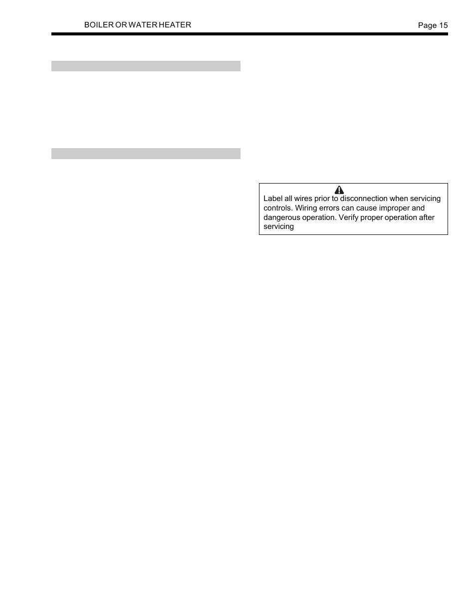 LAARS SUMMIT SMW-250 - Install and Operating Manual User Manual | Page 15 / 36