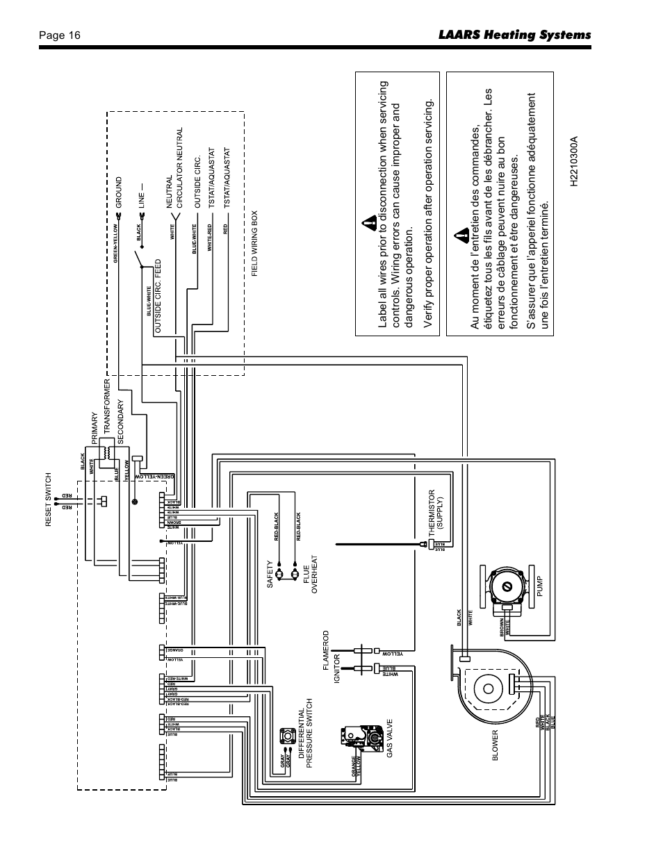 LAARS SUMMIT SMW-250 - Install and Operating Manual User Manual | Page 16 / 36