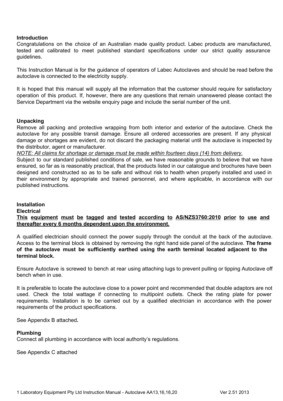 LABEC AA20 User Manual | Page 2 / 7
