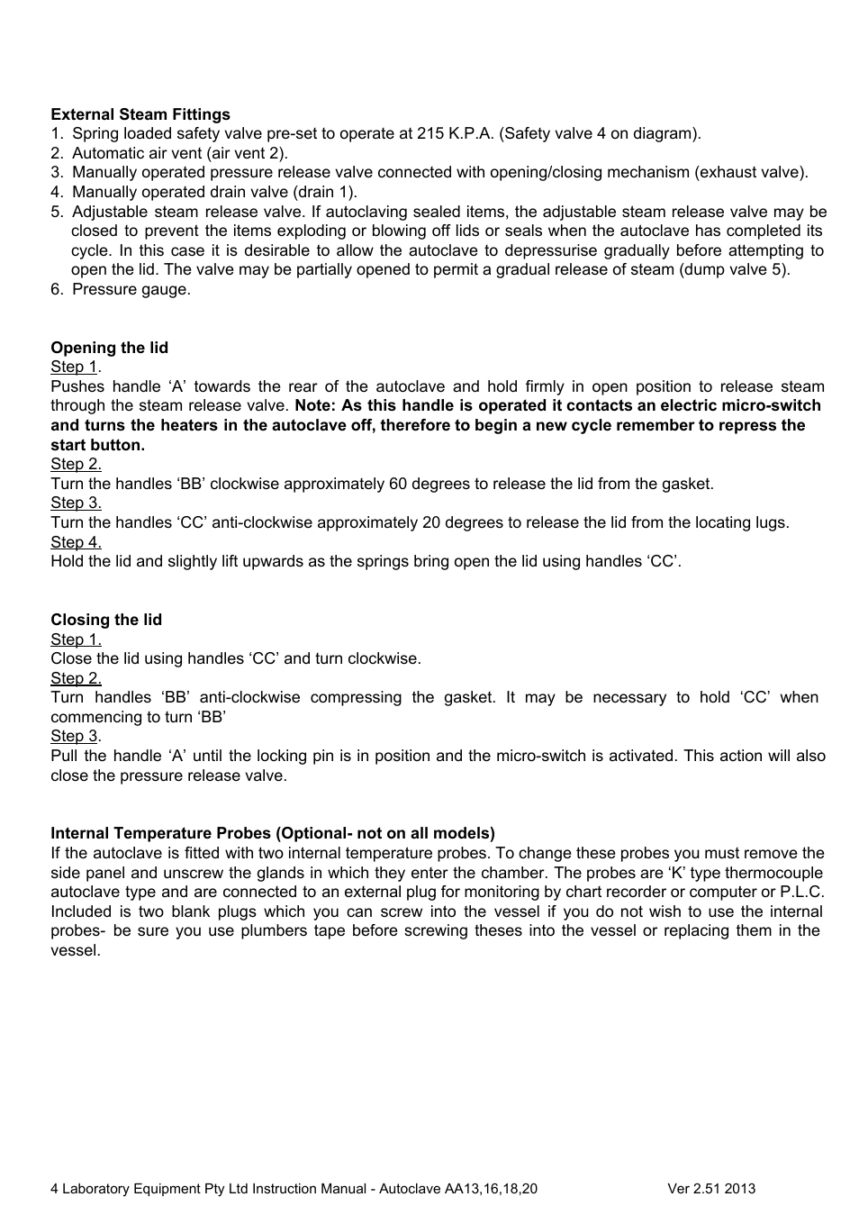 LABEC AA20 User Manual | Page 5 / 7