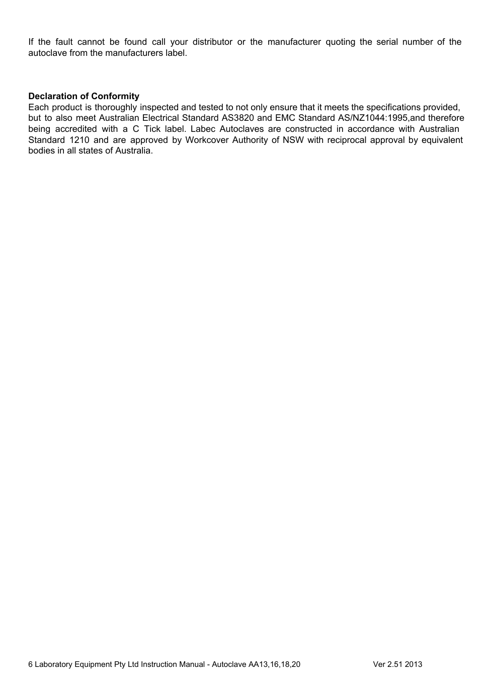 LABEC AA20 User Manual | Page 7 / 7