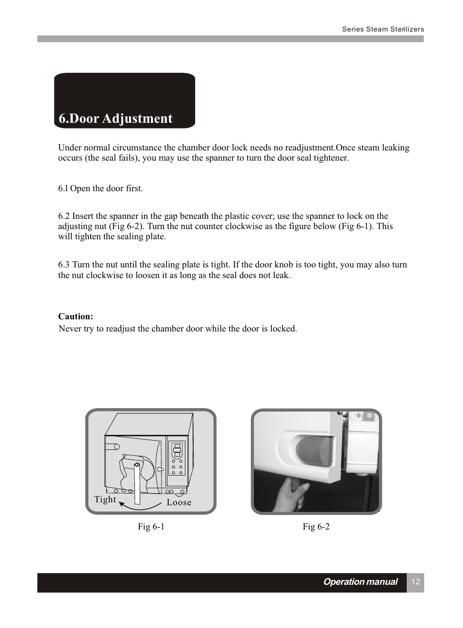 Т³гж 17, Door adjustment | LABEC AA-12BS User Manual | Page 16 / 30