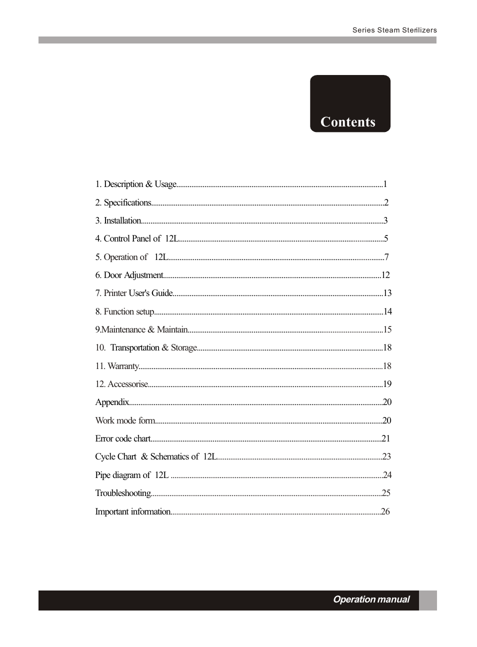 LABEC AA-12BS User Manual | Page 4 / 30