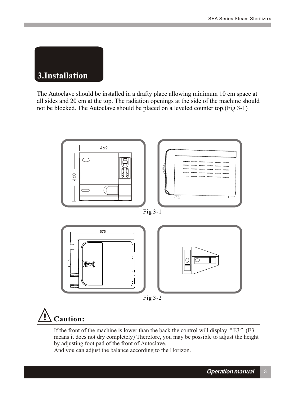 Т³гж 8, Installation, Caution | LABEC AA-22N User Manual | Page 7 / 32