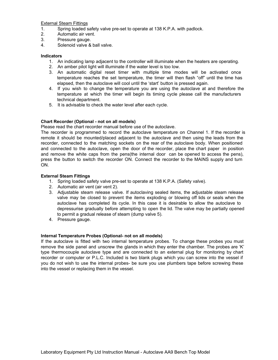 LABEC AA9 User Manual | Page 5 / 6