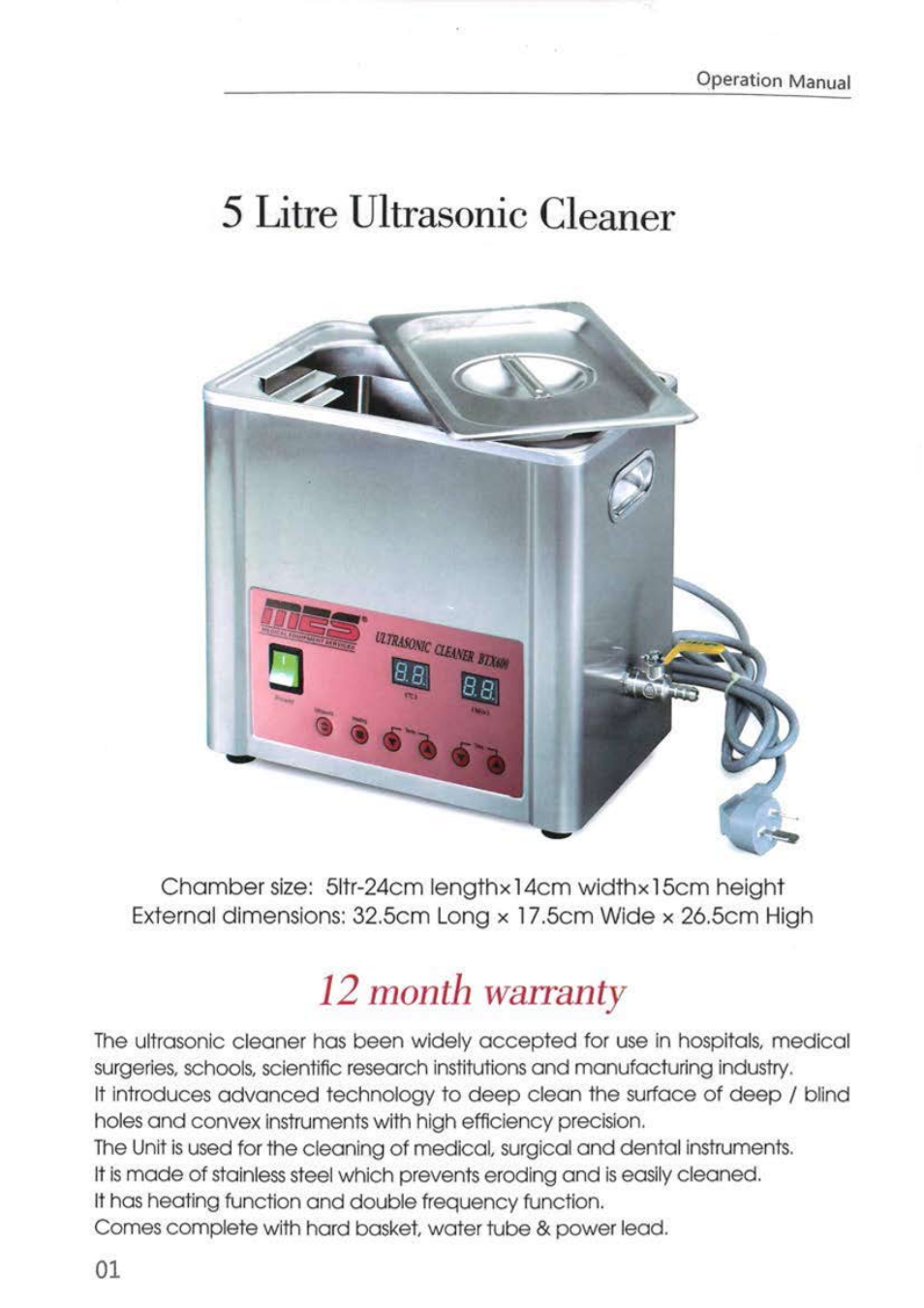 LABEC USC-5L User Manual | Page 2 / 5