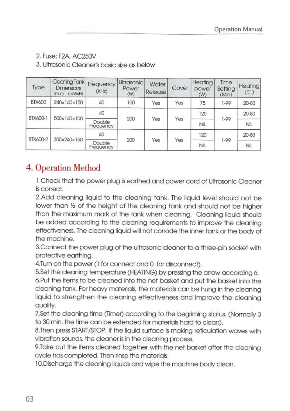 LABEC USC-5L User Manual | Page 4 / 5