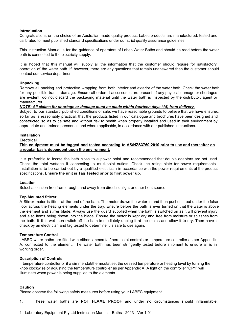 LABEC NBCT11S User Manual | Page 2 / 4