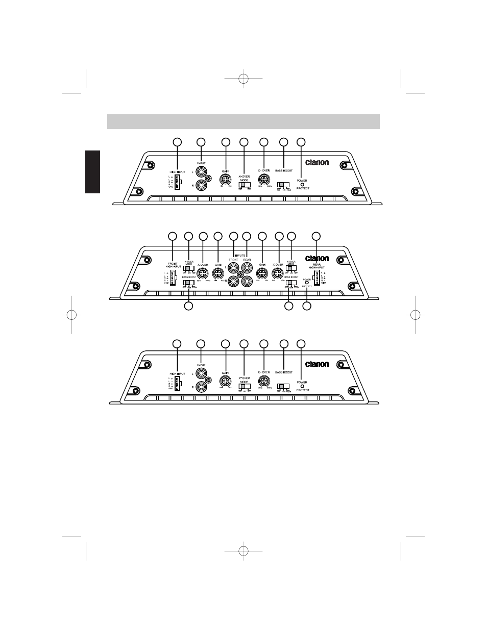 Clarion APX4241 User Manual | Page 6 / 56