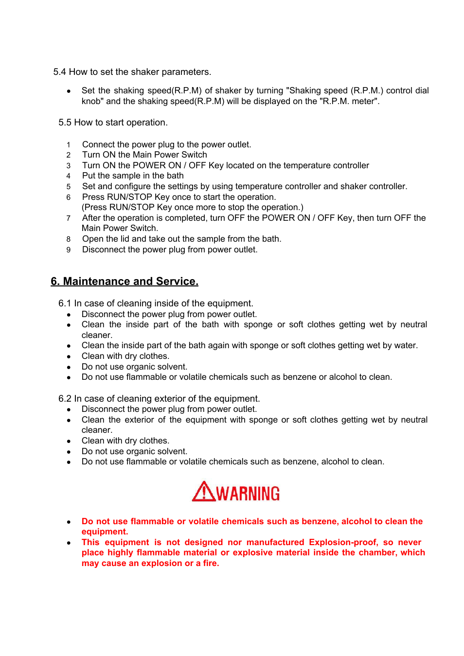 Maintenance and service | LABEC J-MPB2 User Manual | Page 17 / 21