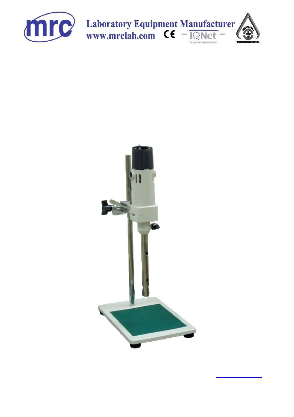 Homogenizers | LABEC M-HOG-020D User Manual | Page 2 / 13