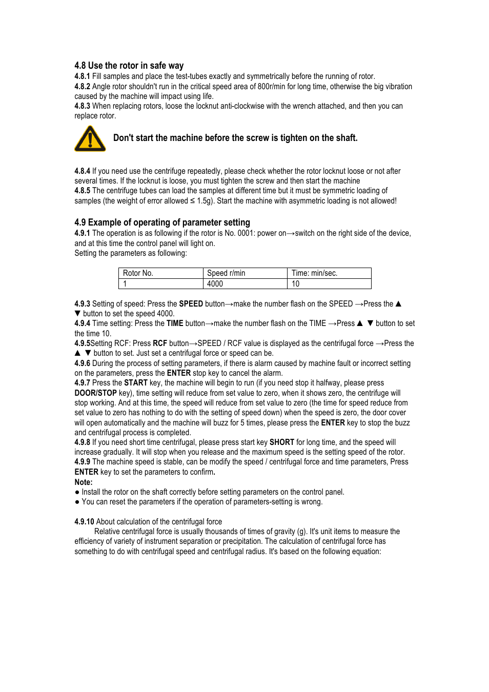 LABEC Z-L-450 User Manual | Page 10 / 17