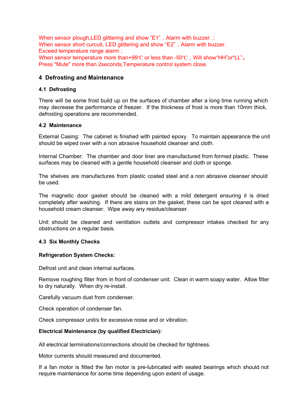 LABEC DW-FL270 User Manual | Page 6 / 8