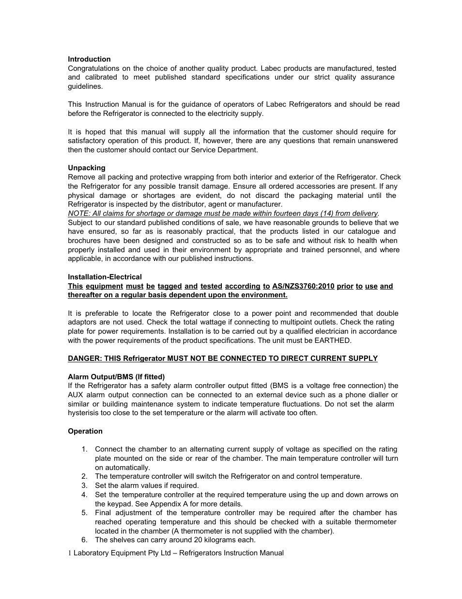 LABEC PLRGD-1400 User Manual | Page 2 / 3