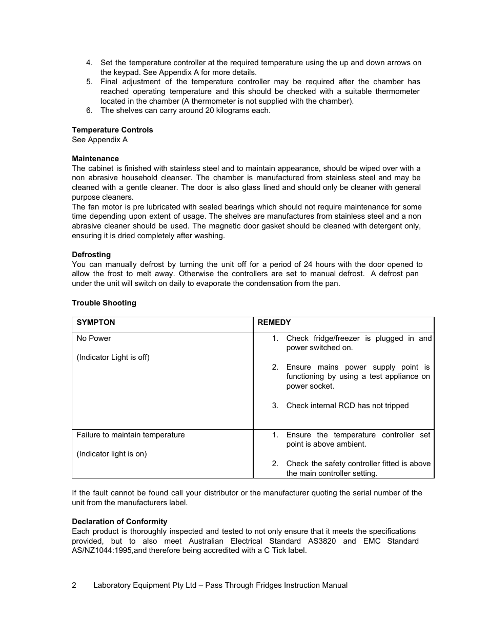 LABEC PLRGD-1400PT User Manual | Page 3 / 3
