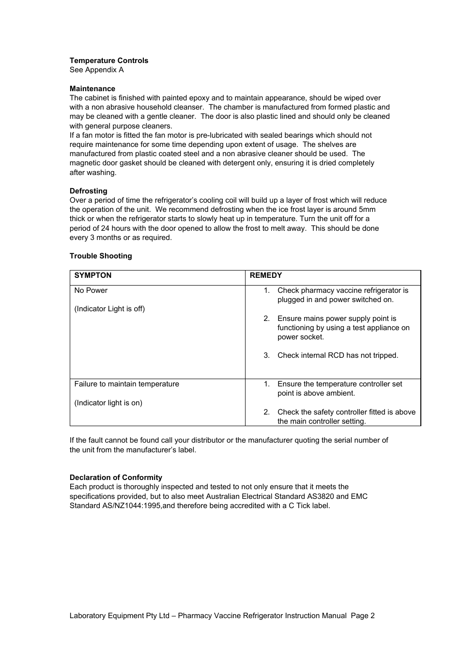 LABEC PVR-440 User Manual | Page 3 / 3