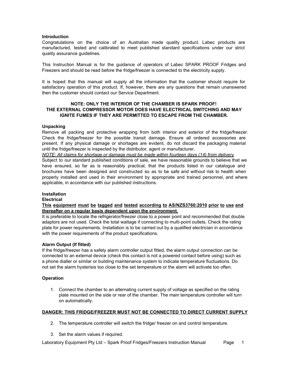 LABEC SPCF-675 User Manual | Page 2 / 3
