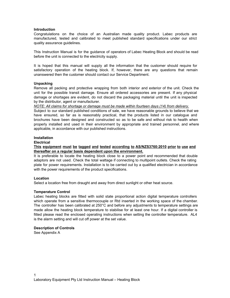 LABEC LDBH-1223 User Manual | Page 2 / 5
