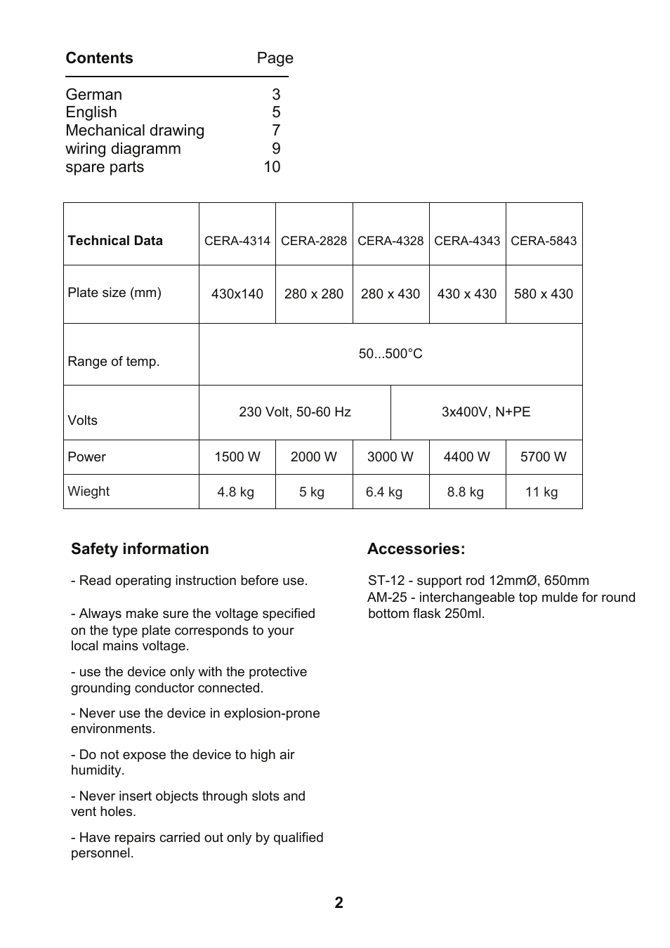 LABEC M-CERA-5843 User Manual | Page 3 / 8