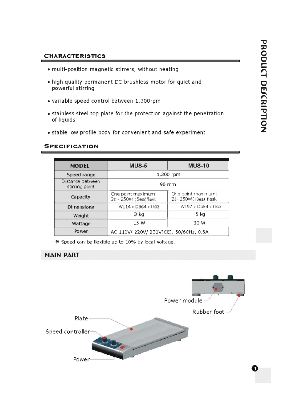 LABEC M-MUS-10 User Manual | Page 3 / 6