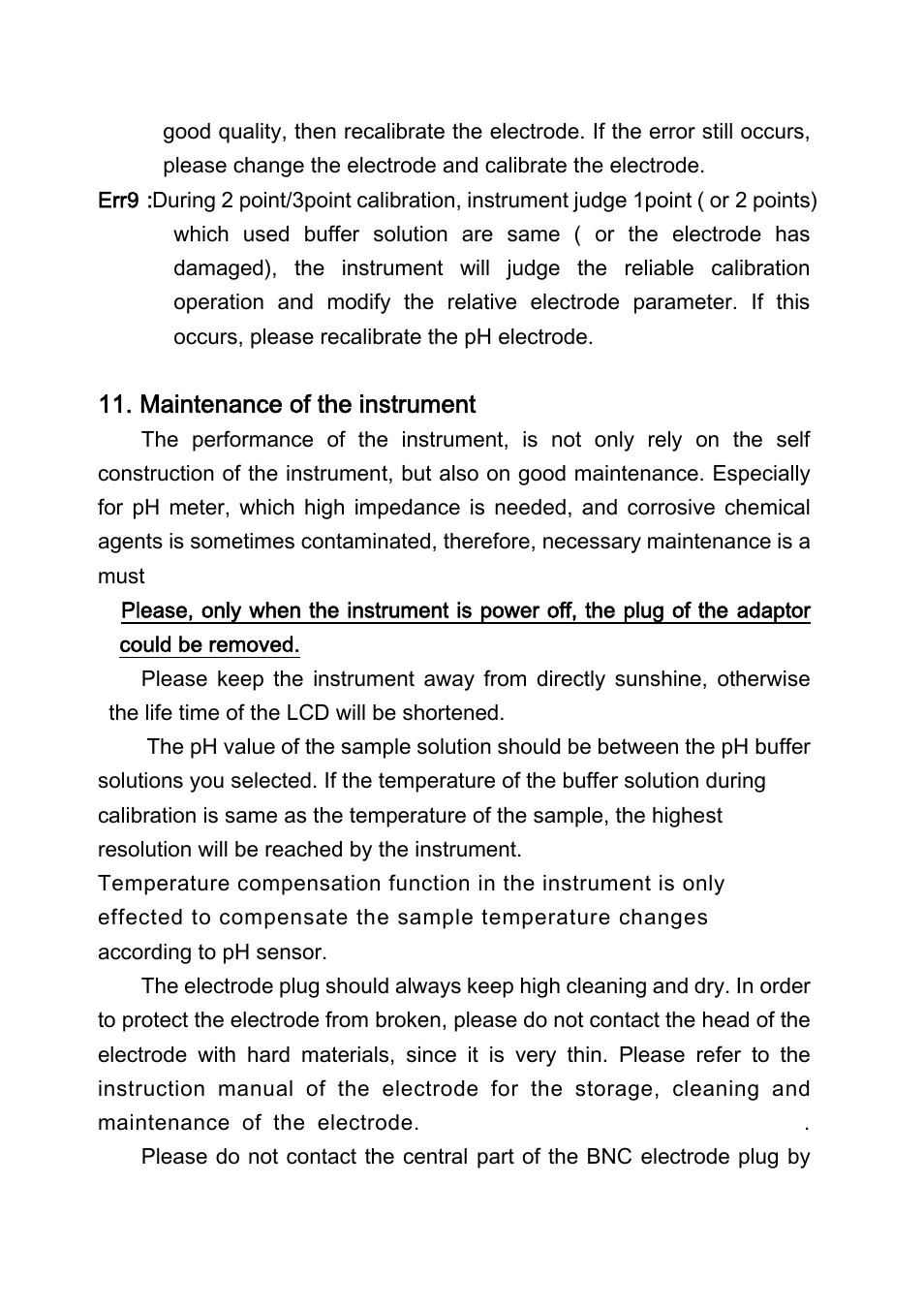 LABEC M-PL-600 User Manual | Page 16 / 18