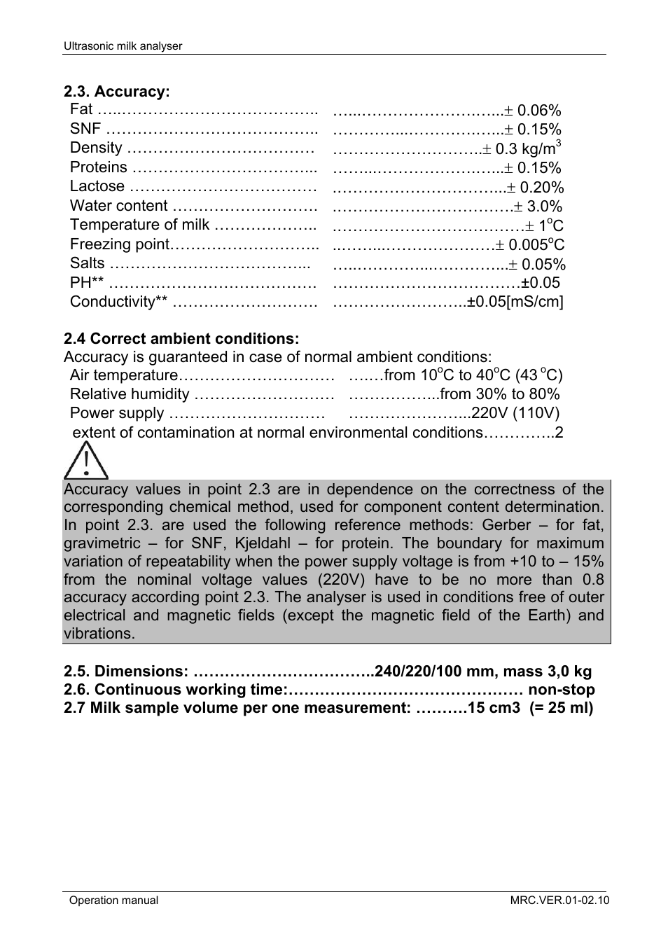 LABEC M-MIA-A User Manual | Page 10 / 101