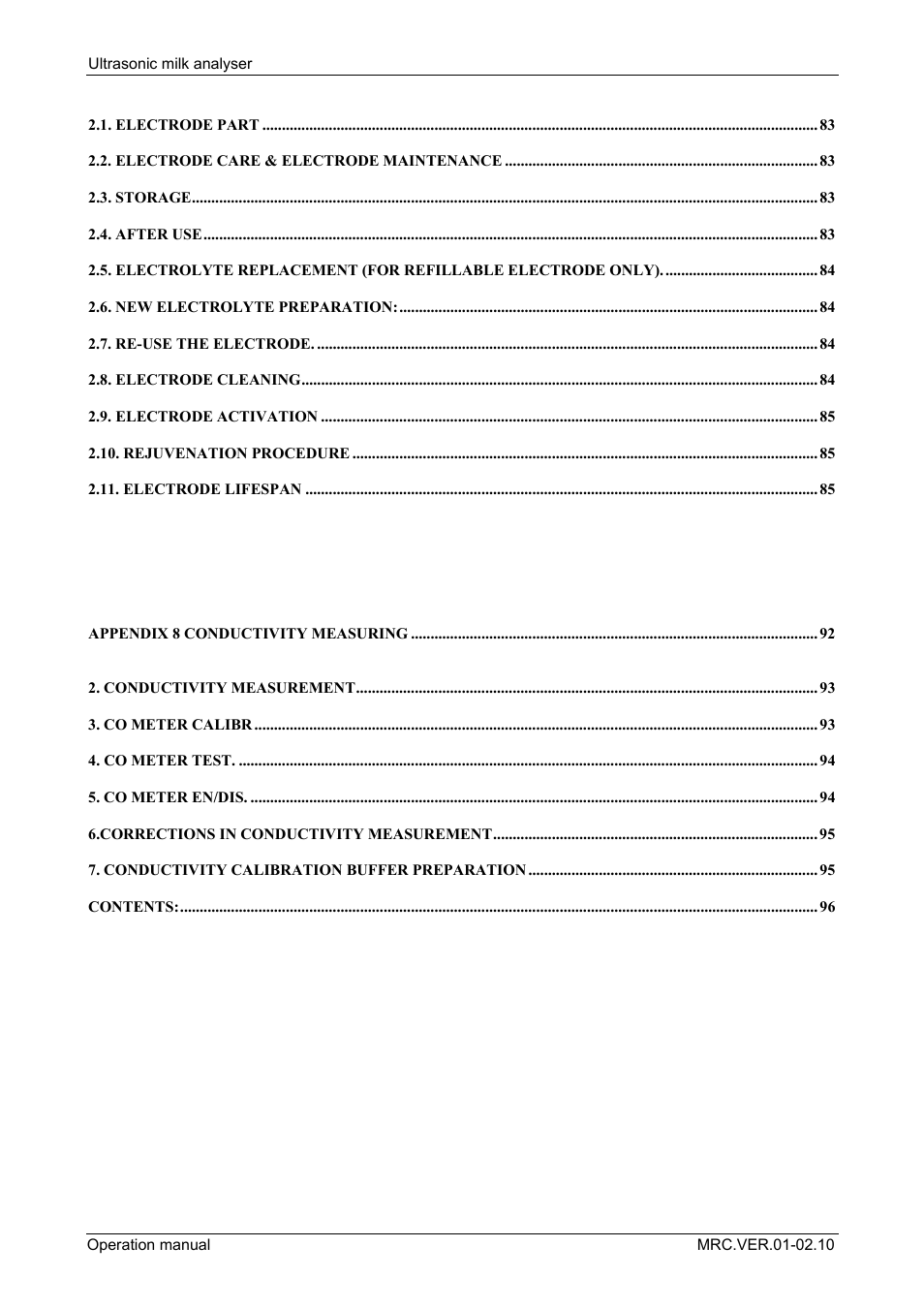 LABEC M-MIA-A User Manual | Page 101 / 101