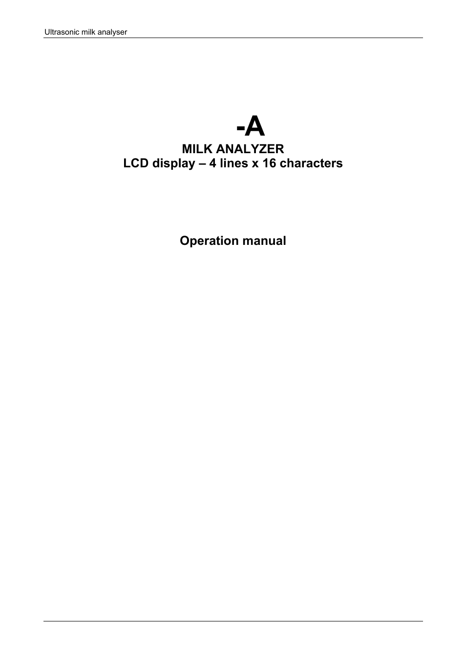 0,$-a | LABEC M-MIA-A User Manual | Page 2 / 101