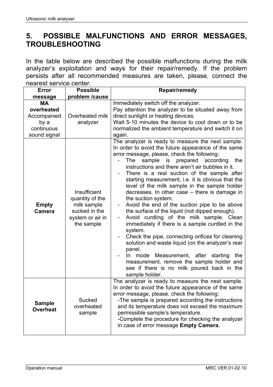 LABEC M-MIA-A User Manual | Page 30 / 101