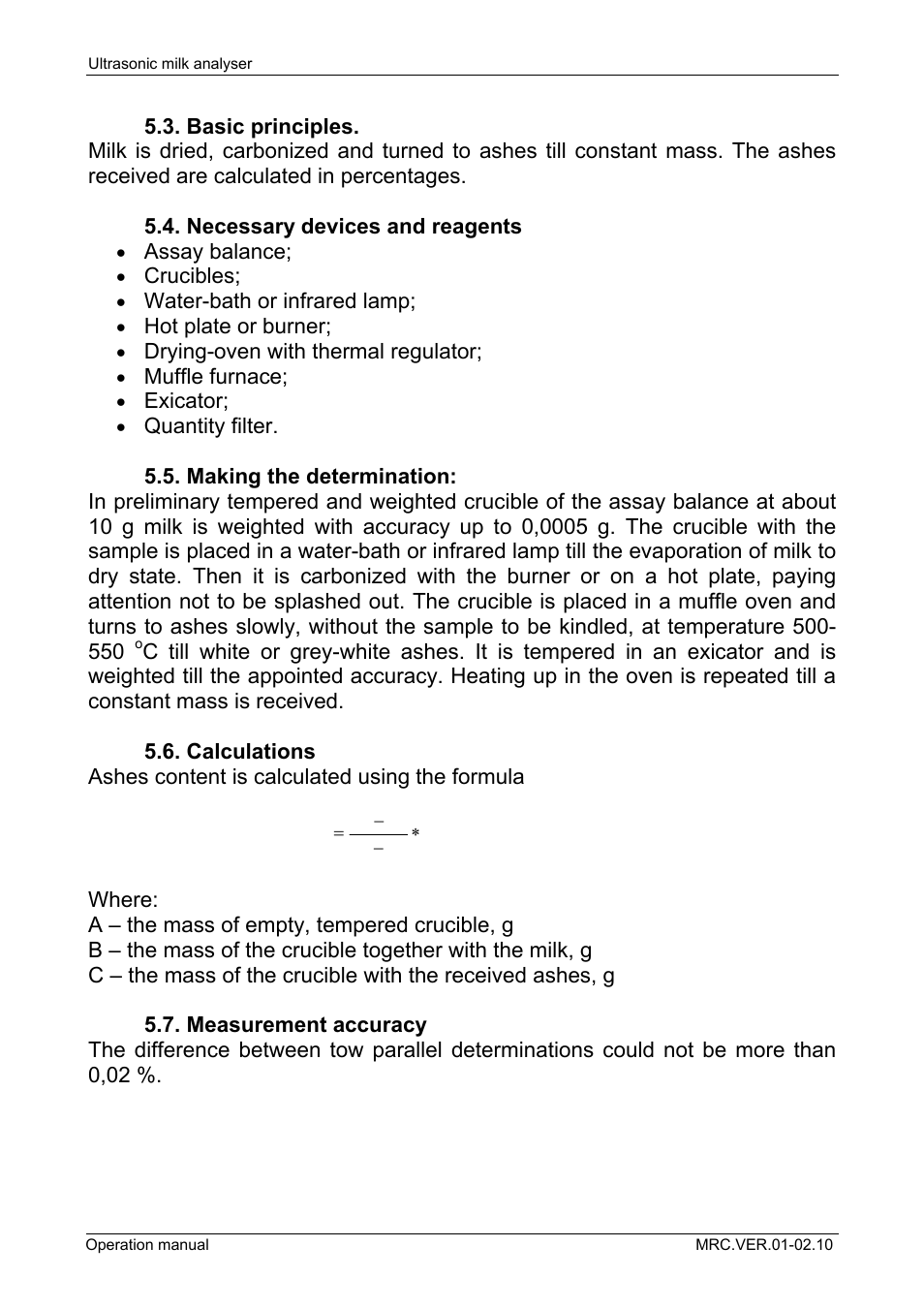 LABEC M-MIA-A User Manual | Page 64 / 101