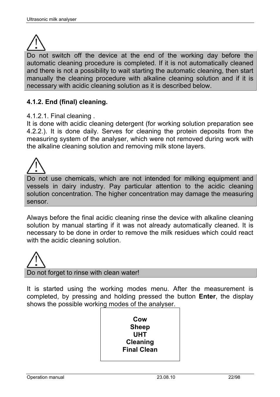 LABEC M-MIA-CC User Manual | Page 24 / 99