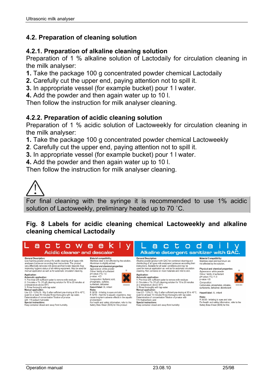 LABEC M-MIA-CC User Manual | Page 27 / 99