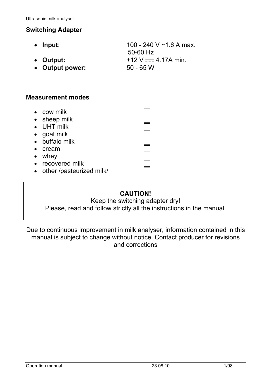 LABEC M-MIA-CC User Manual | Page 3 / 99