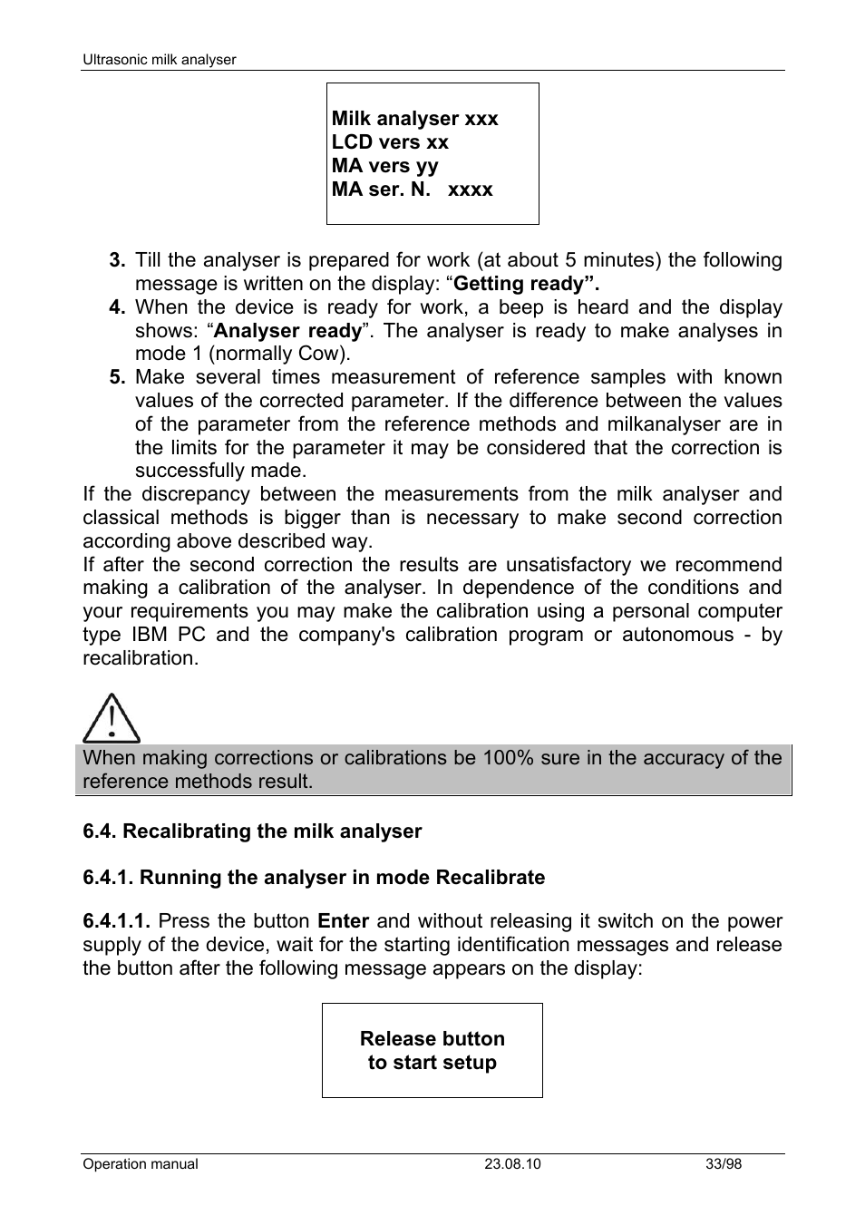 LABEC M-MIA-CC User Manual | Page 35 / 99