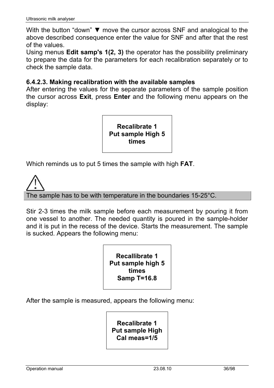 LABEC M-MIA-CC User Manual | Page 38 / 99