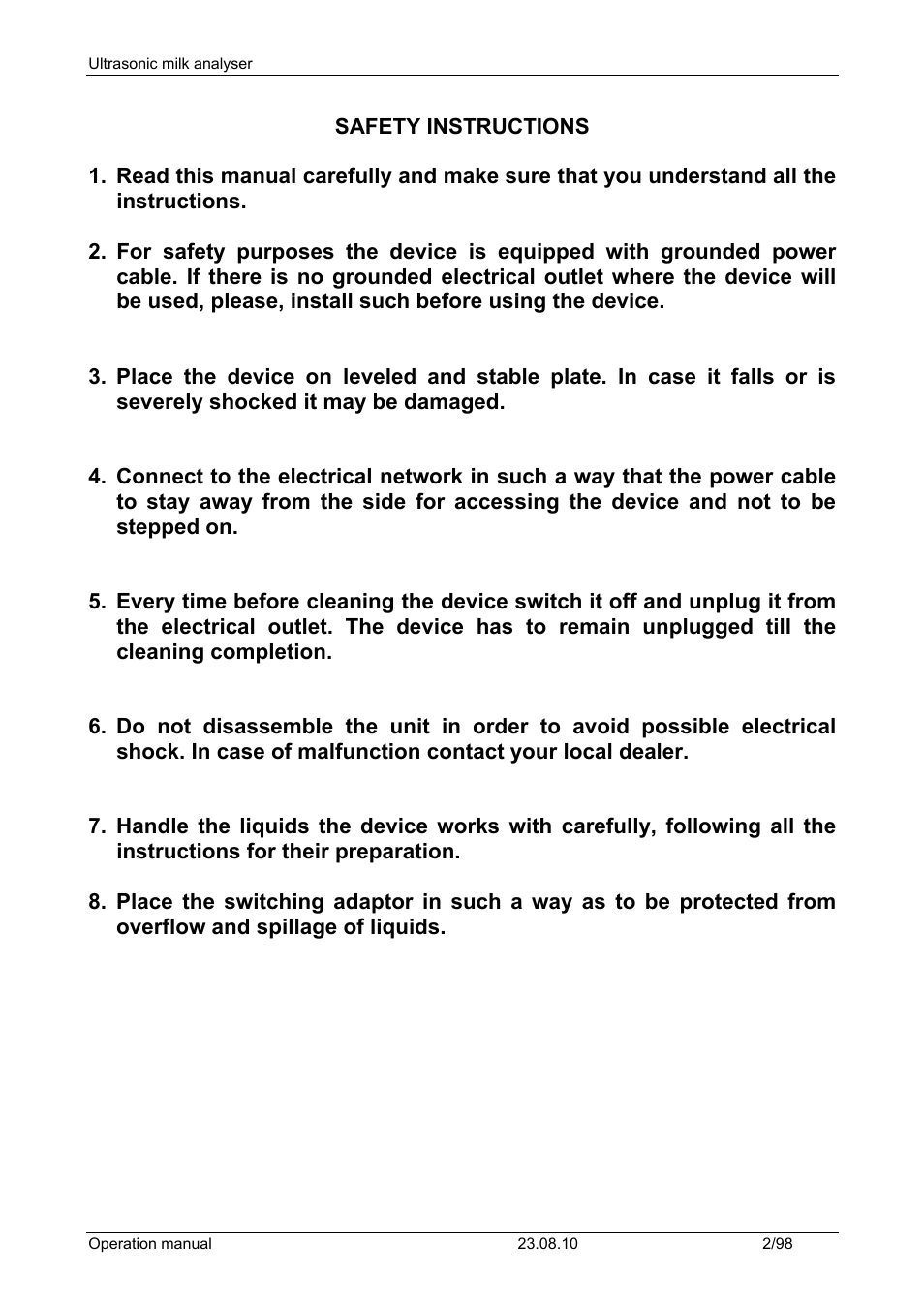 LABEC M-MIA-CC User Manual | Page 4 / 99