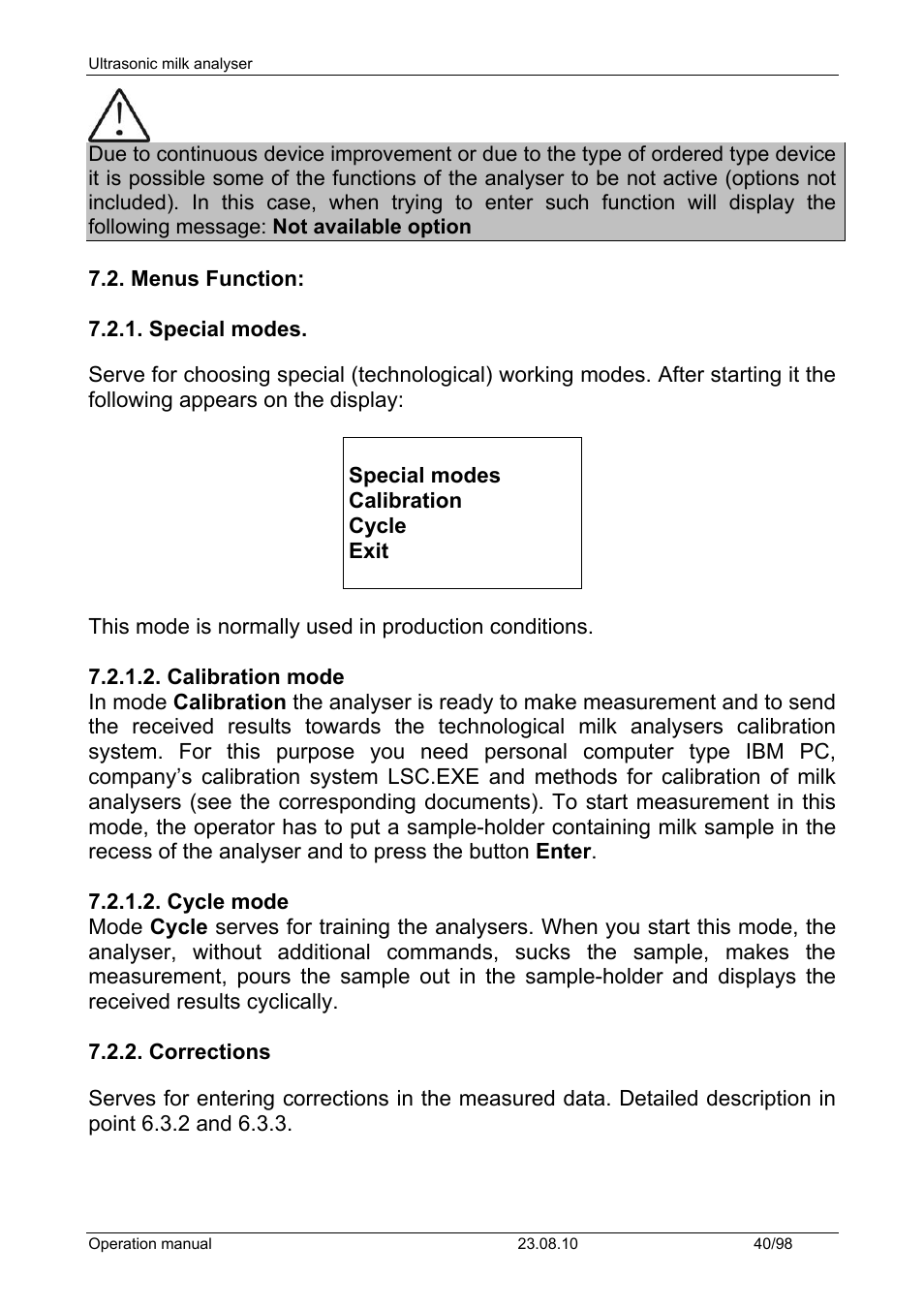 LABEC M-MIA-CC User Manual | Page 42 / 99